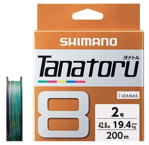 SHIMANO TANATORU 8股 彩色PE線 300米