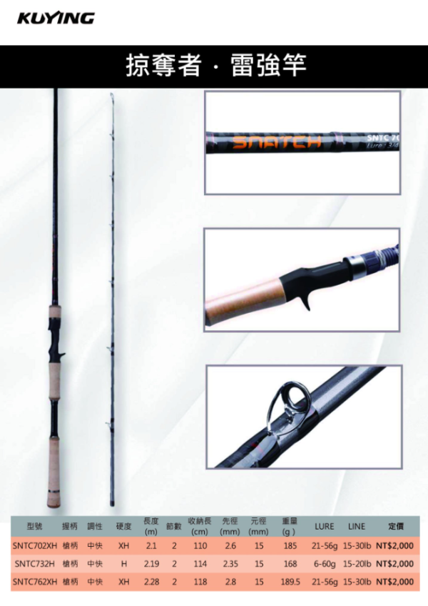 Kuying 酷影 掠奪者 雷強竿
