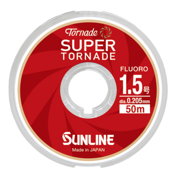 SUNLINE SUPER TORNADE 50米 碳纖線