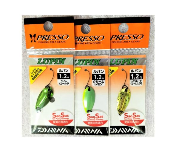 DAIWA  PRESSO LUPIN 亮片鉤