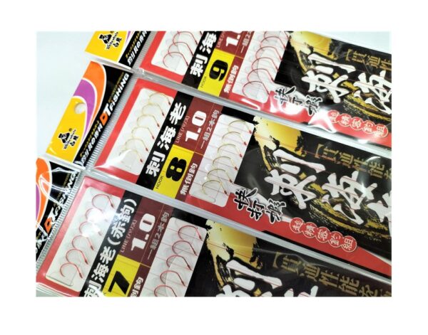 白鯨 刺海老 快打蝦 長短鉤線組