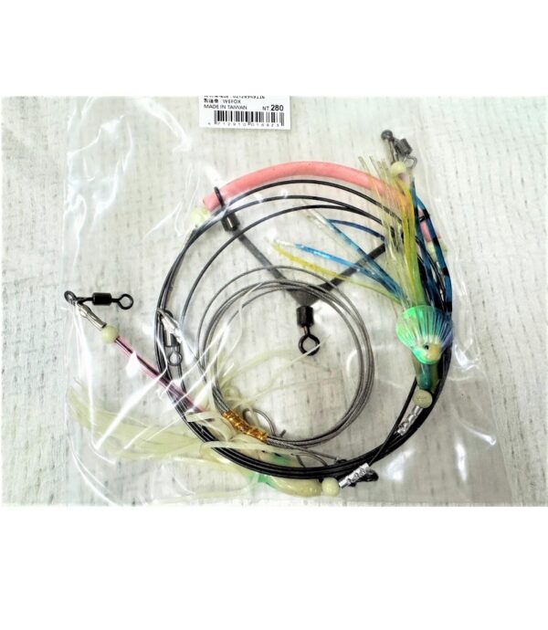 WEFOX 不纏線釣組  白帶魚  綁好仕掛釣組