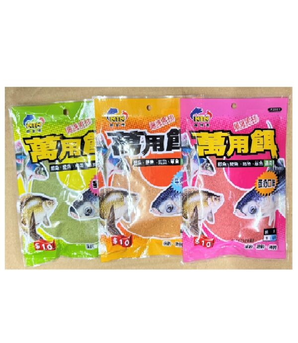 NTN 南台灣 萬用餌 牛奶 蛋奶 香草口味 餌料